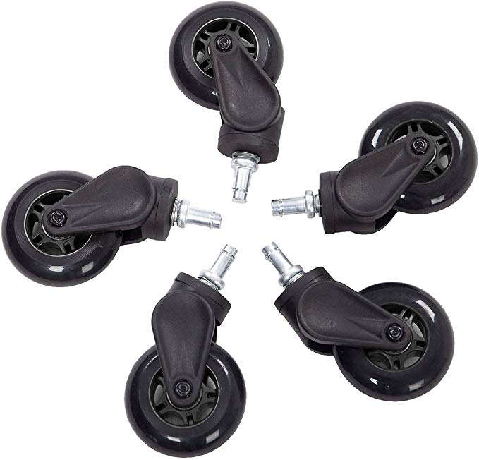 ACCESSORIES: ROLLER CASTER WHEELS | BLACK