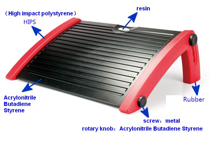 ACCESSORIES: FOOTREST RED