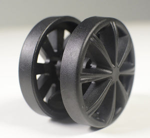 ACCESSORIES: Standard Wheels for Replacement - Black (Set of 5)